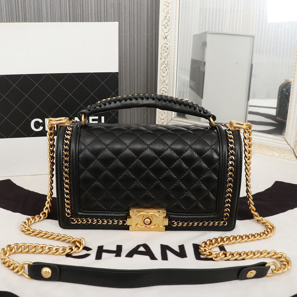 Chanel Top Handle Boy Handbag
