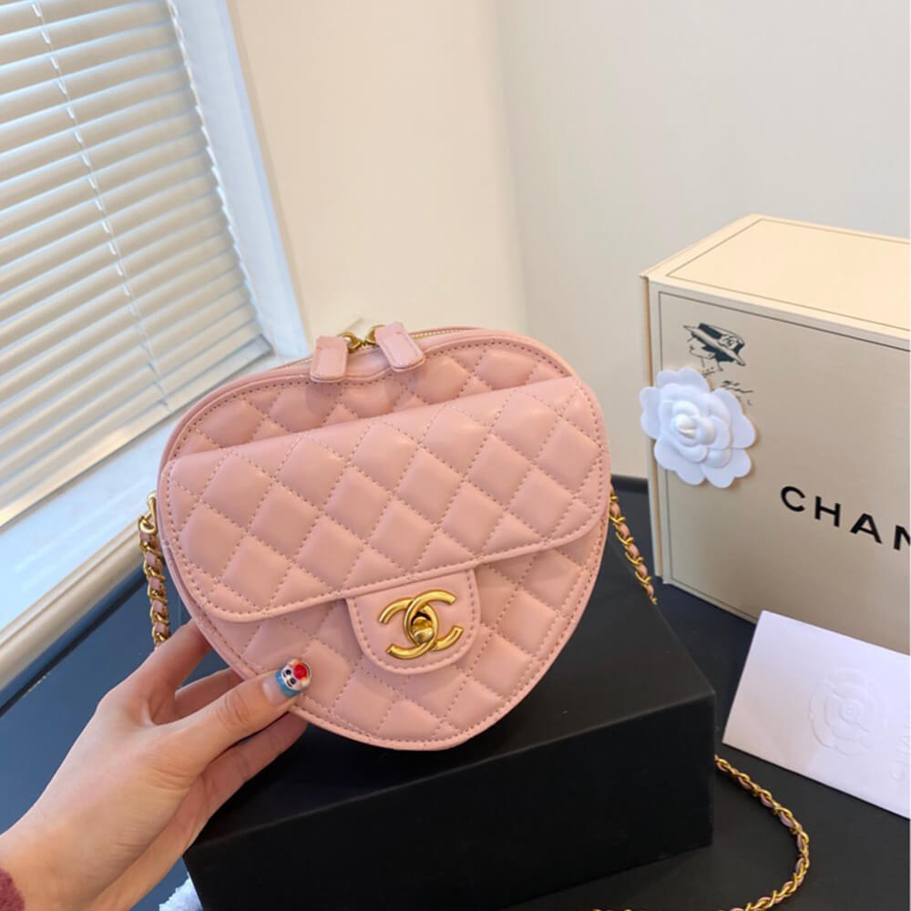 Chanel 22s Heart Bag