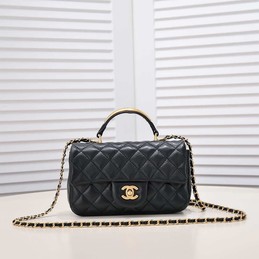 Chanel Mini Flap with Top Handle
