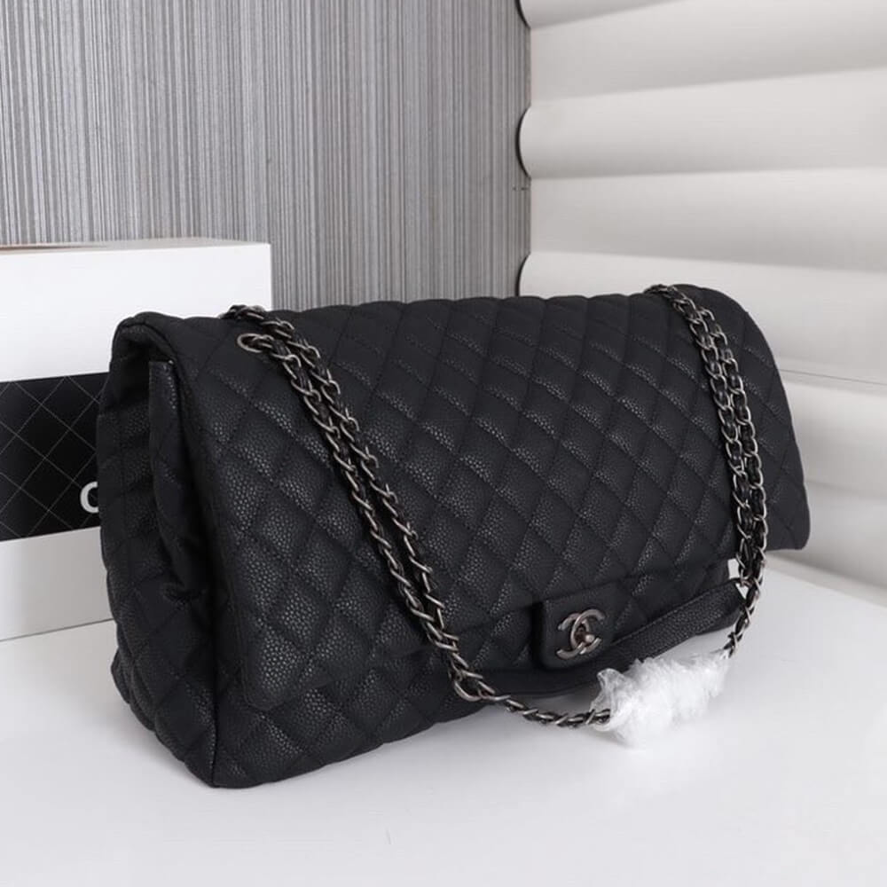 Chanel Travel Flap Bag Black