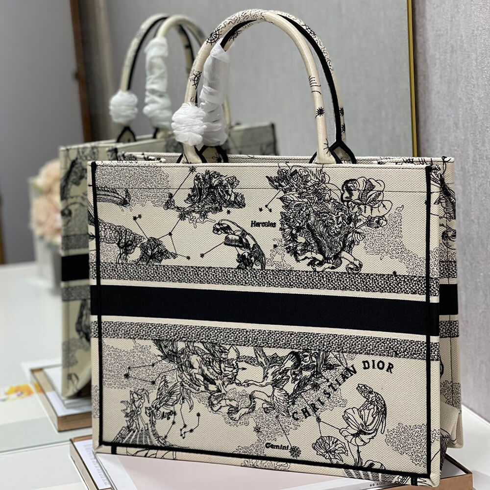 LARGE DIOR BOOK TOTE