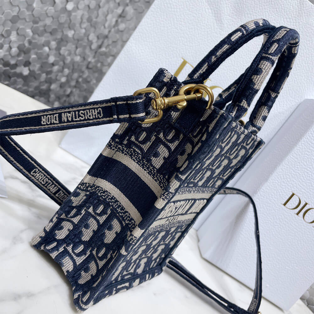 MINI DIOR BOOK TOTE PHONE BAG