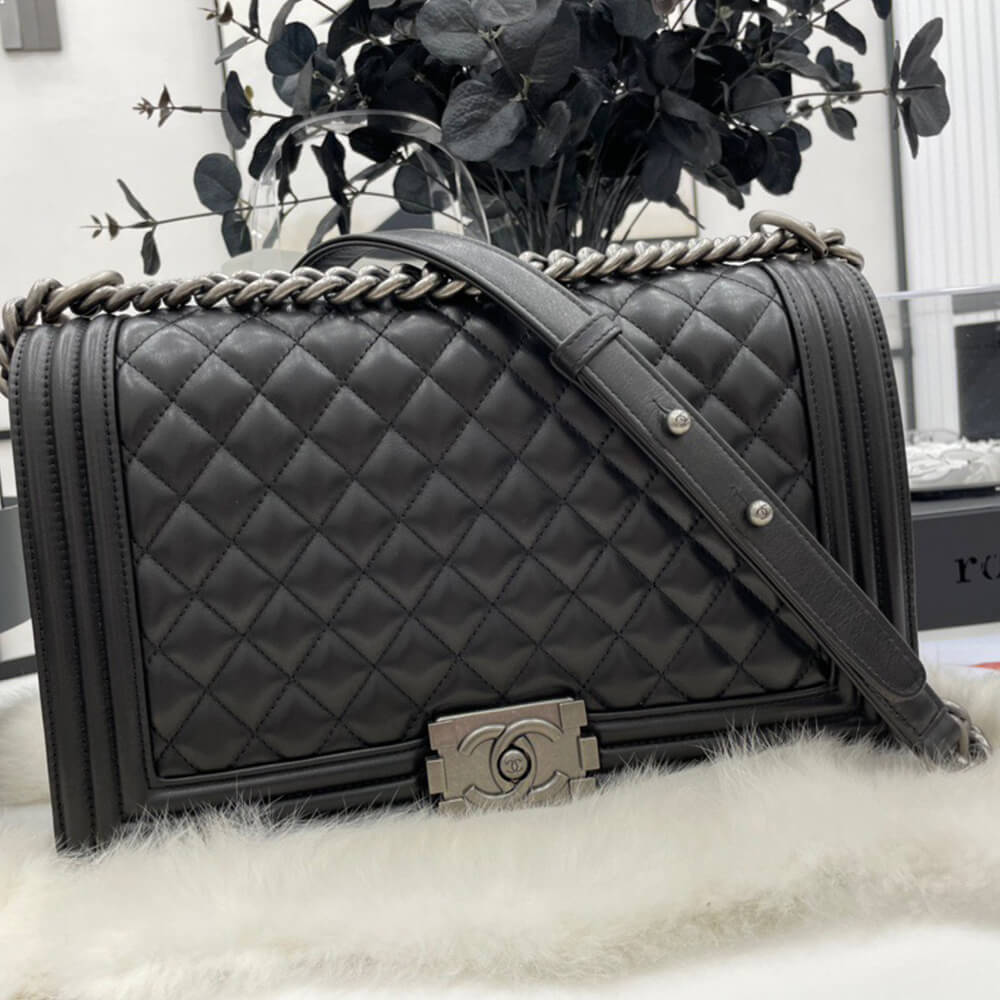 LARGE BOY CHANEL HANDBAG