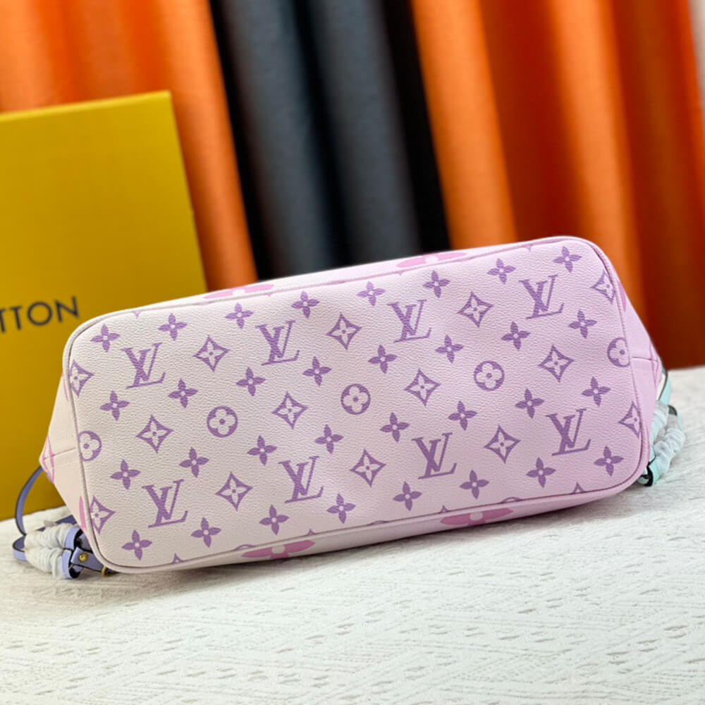 LV Neverfull MM Sunrise Pastel