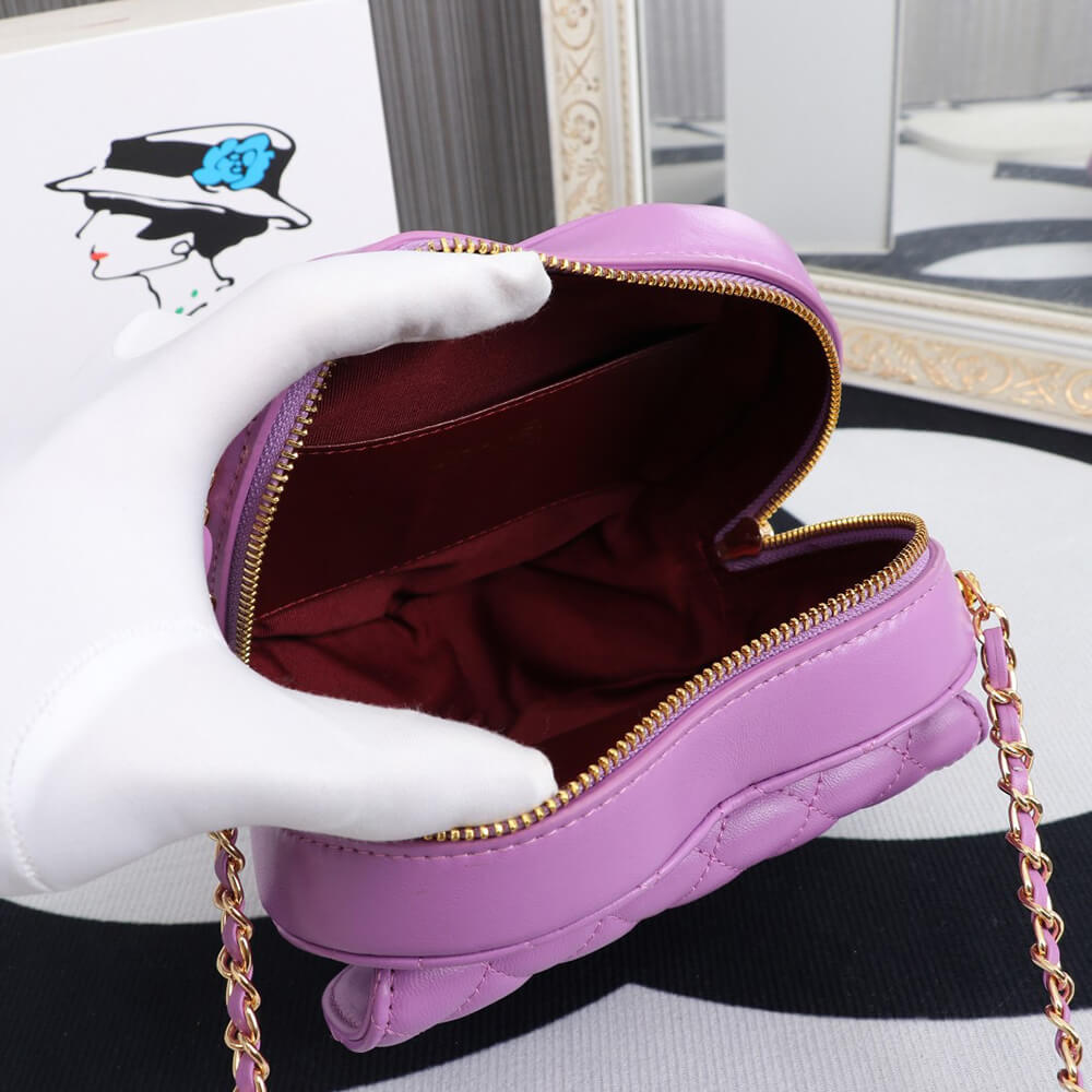 Chanel 22s Heart Bag
