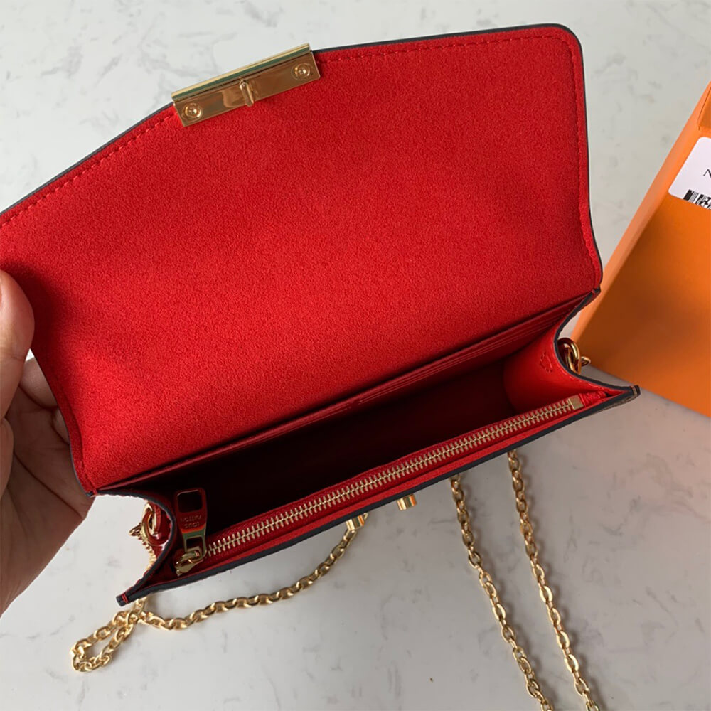 Louis Vuitton CROISETTE CHAIN WALLET