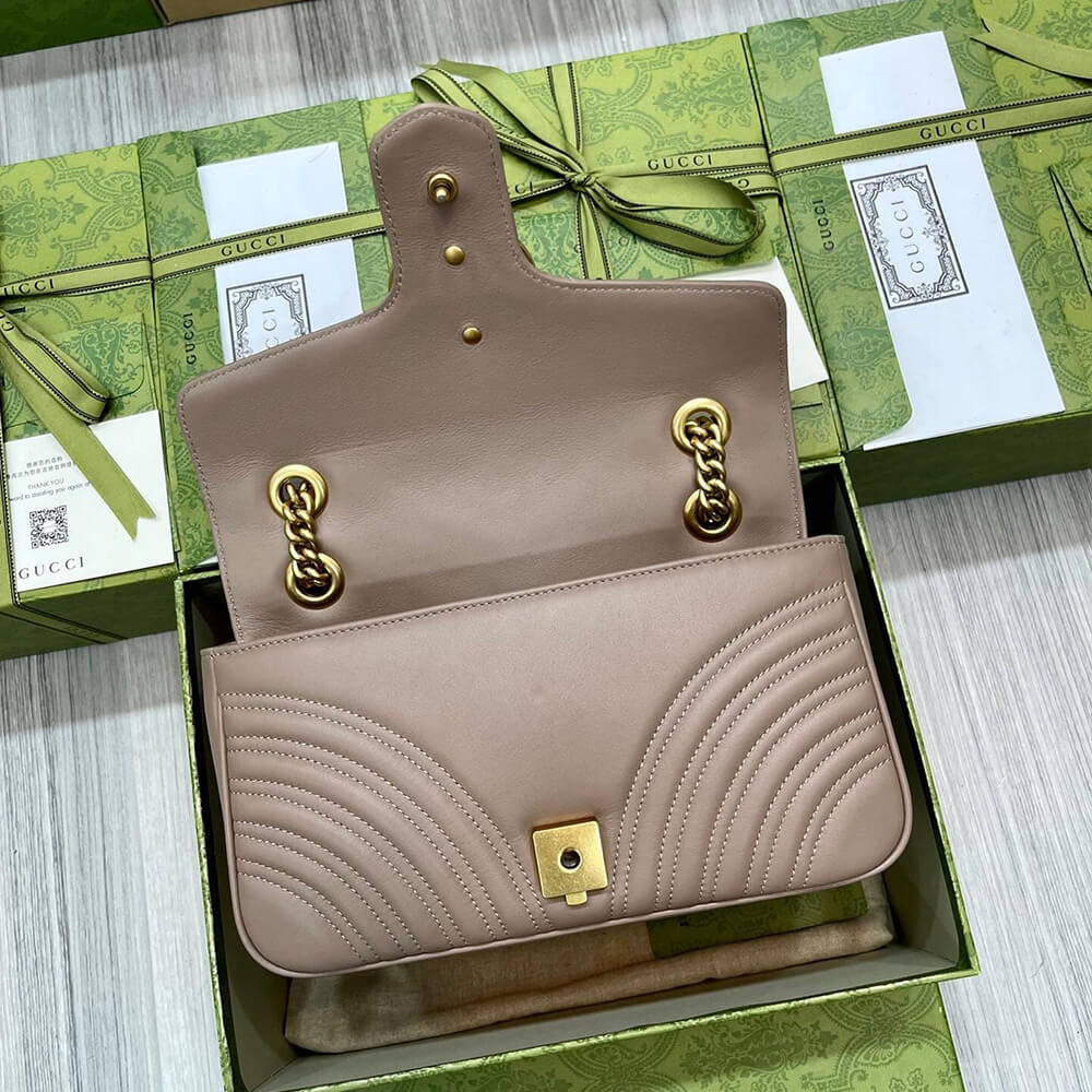GG Marmont small matelasse shoulder bag