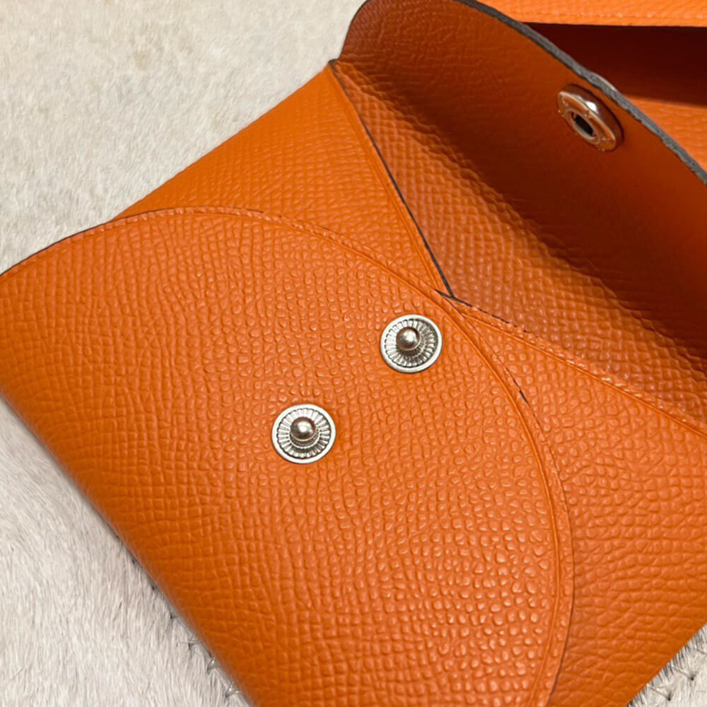 Hermes Calvi Duo Compact card holder