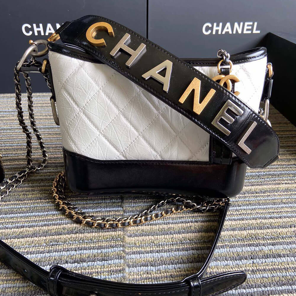 CHANEL Calfskin Quilted Small Gabrielle Hobo