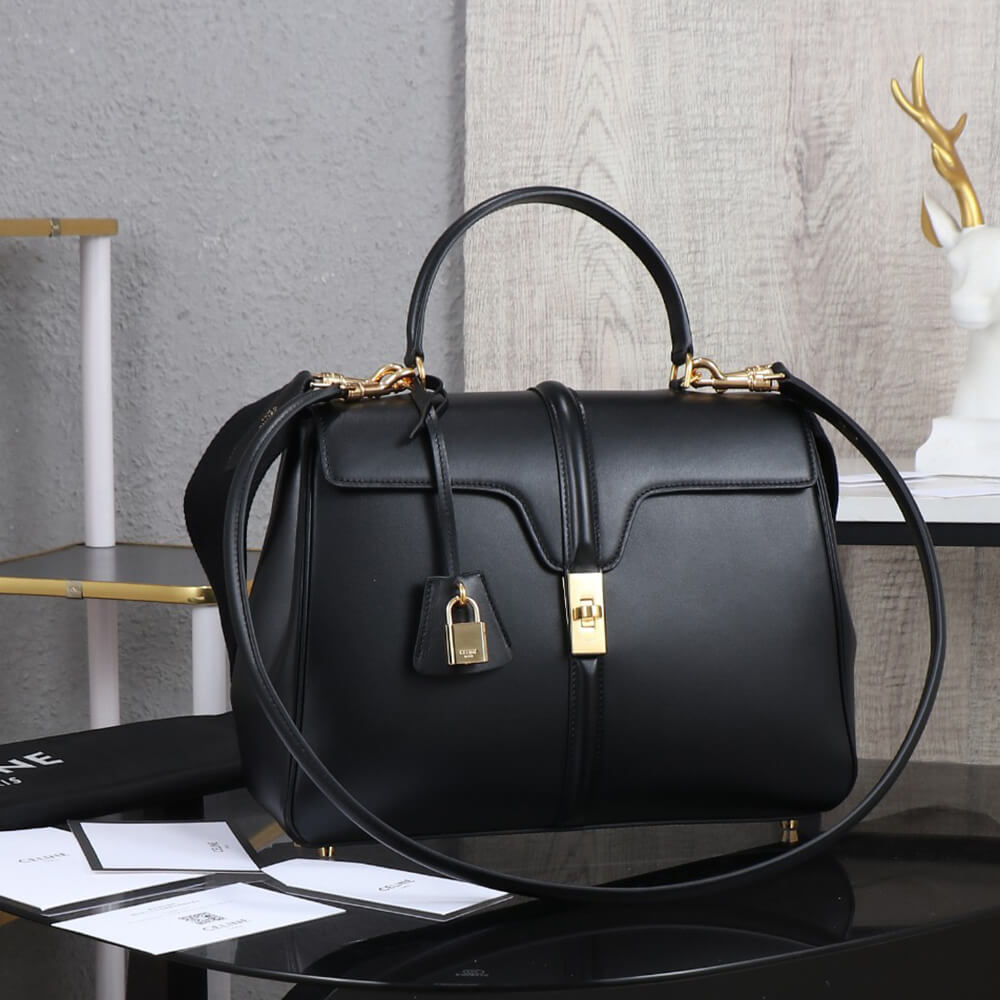 CELINE CLASSIQUE 16 BAG IN SATINATED CALFSKIN