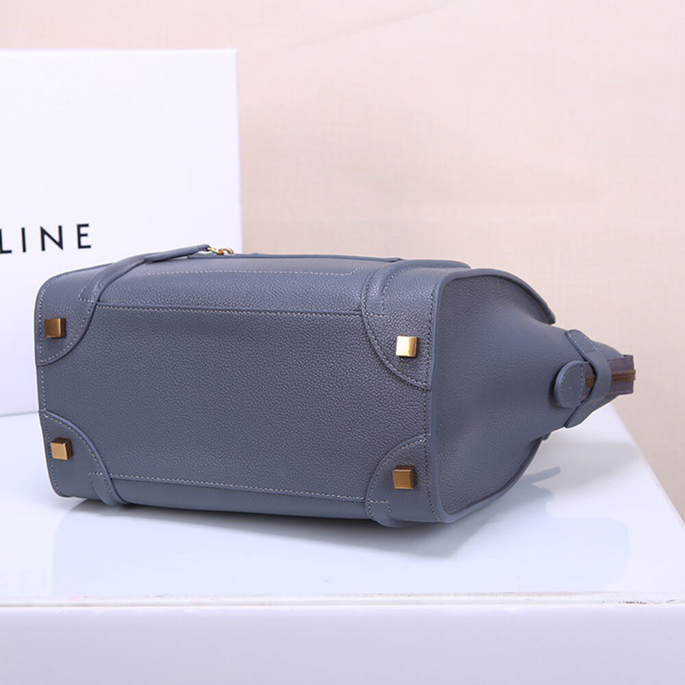 CELINE MICRO LUGGAGE HANDBAG IN CALFSKIN