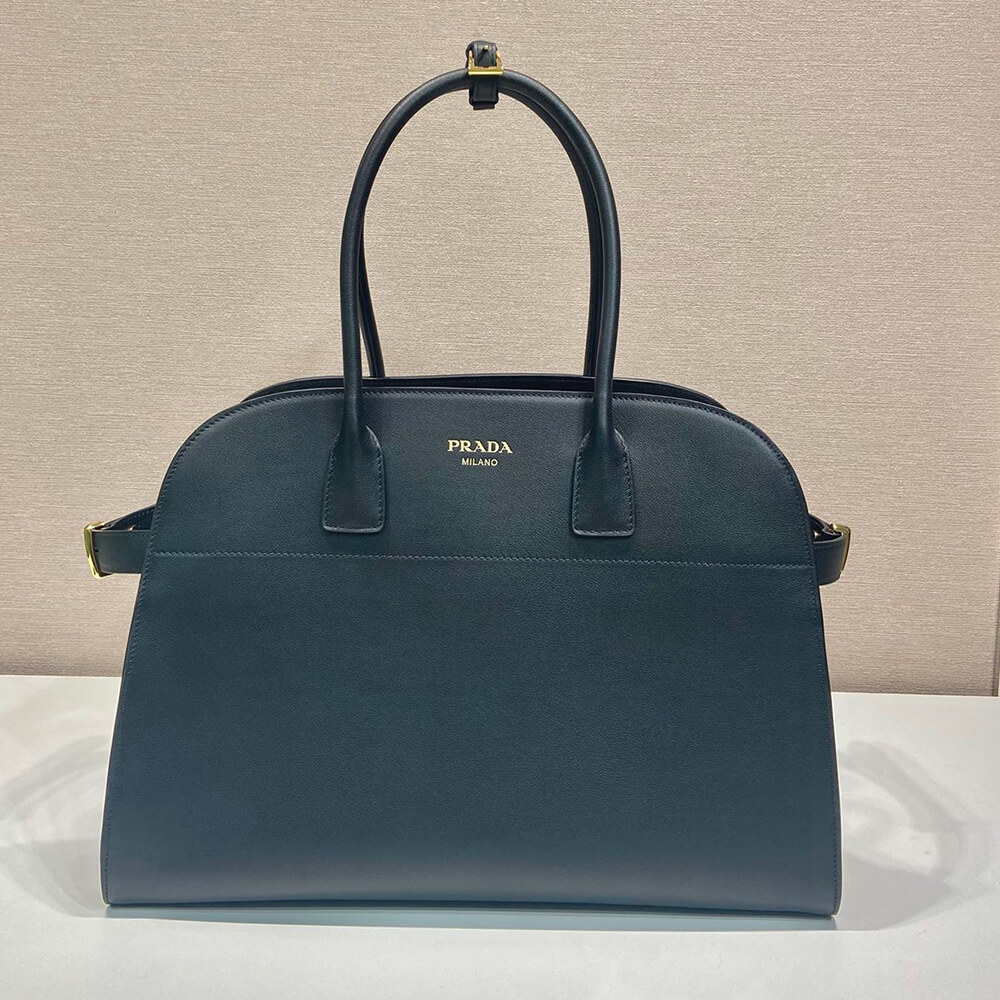 Prada Large leather tote bag(high-end grade)