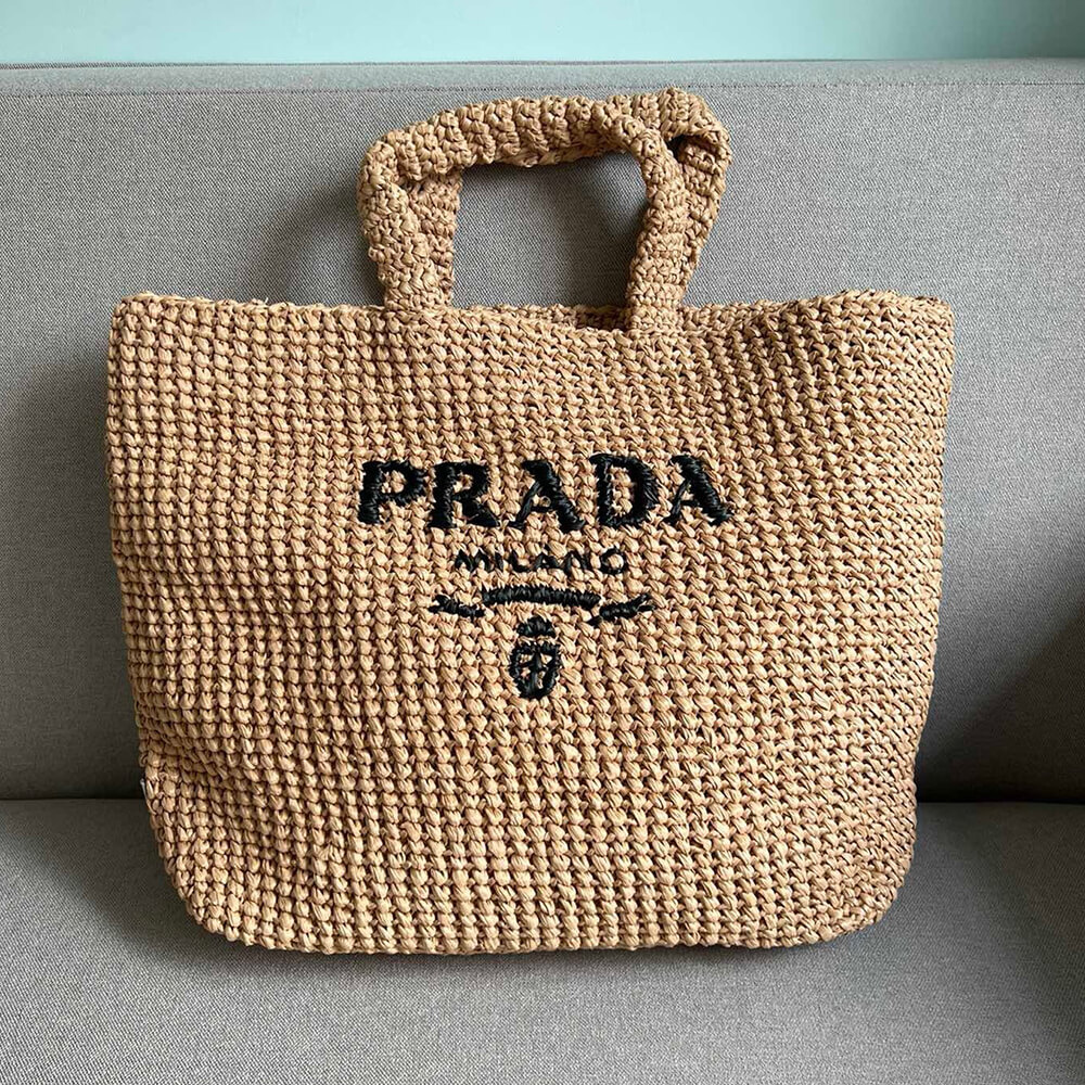 Prada Crochet tote bag(high-end grade)
