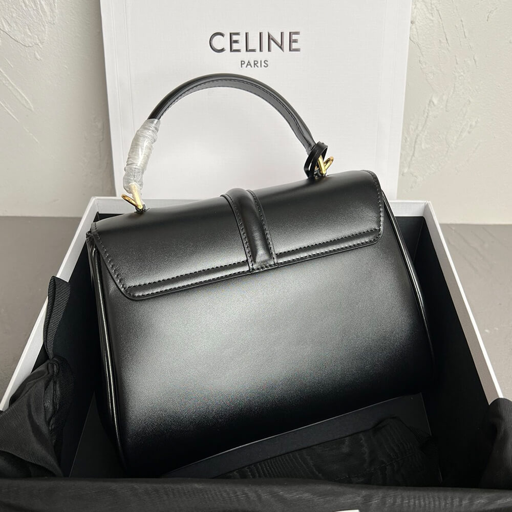 Celine SMALL 16 BAG IN SATINATED CALFSKIN(high-end grade)