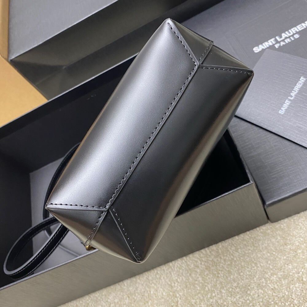 MINI TOY SHOPPING SAINT LAURENT IN BOX LEATHER
