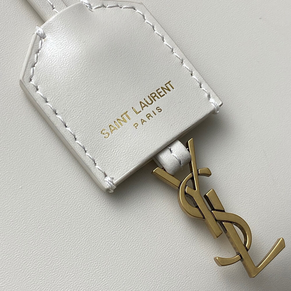 MINI TOY SHOPPING SAINT LAURENT IN BOX LEATHER