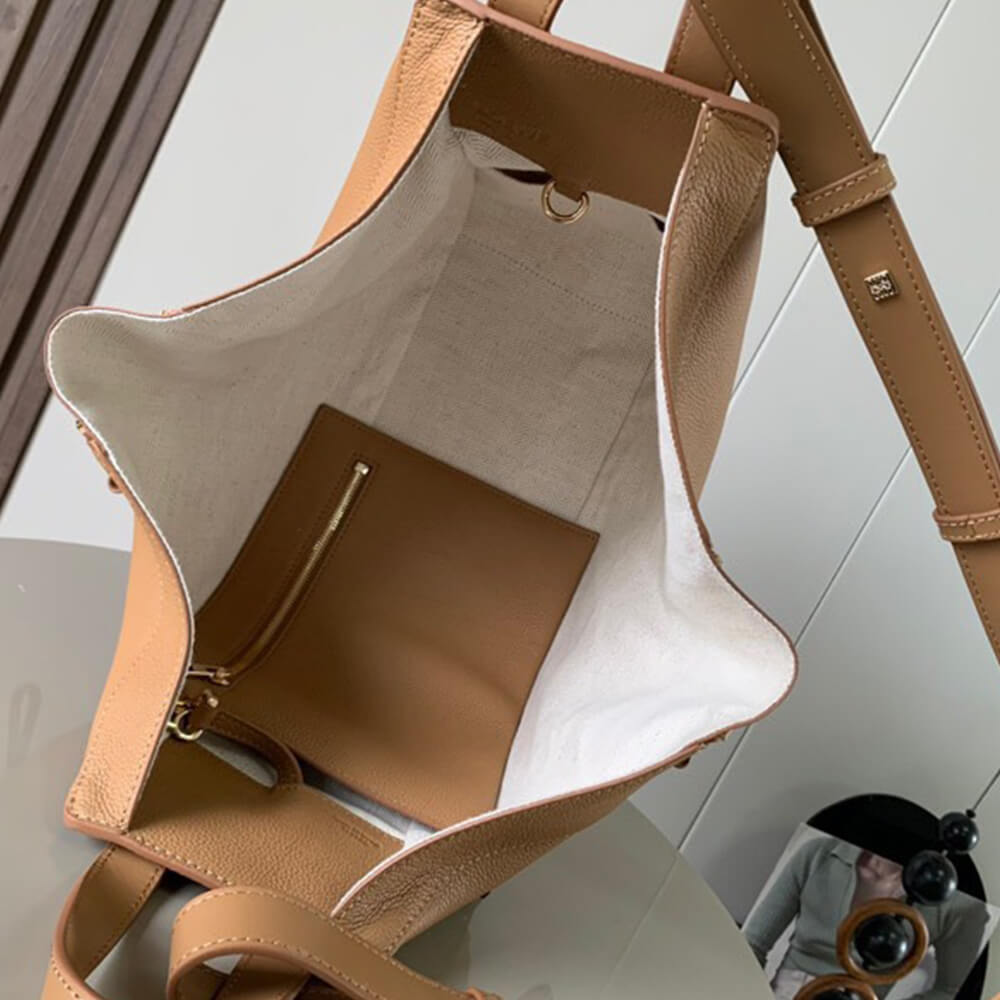 LOEWE Small Hammock bag in soft grained calfskin
