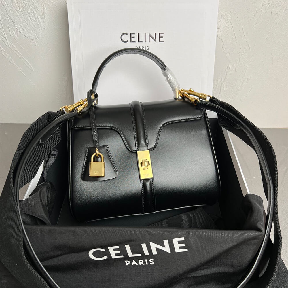 Ce**e small 16 bag in satinated calfskin(high-end grade)