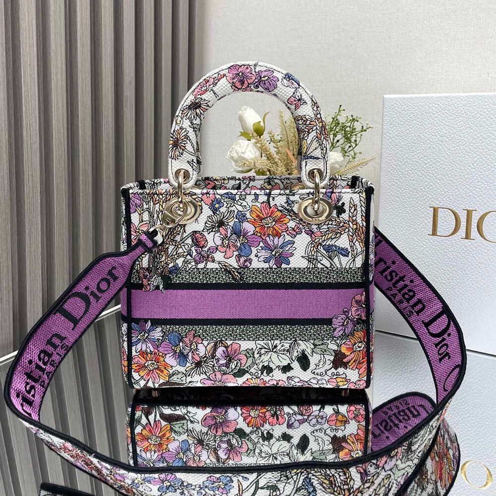 Medium Dioriviera Lady D-Lite Bag