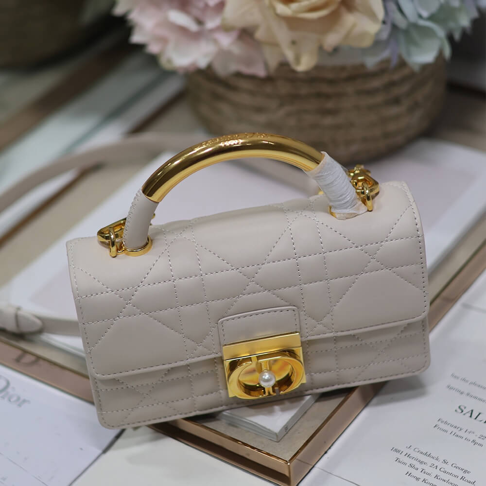 Small FLAP BAG WITH TOP HANDLE