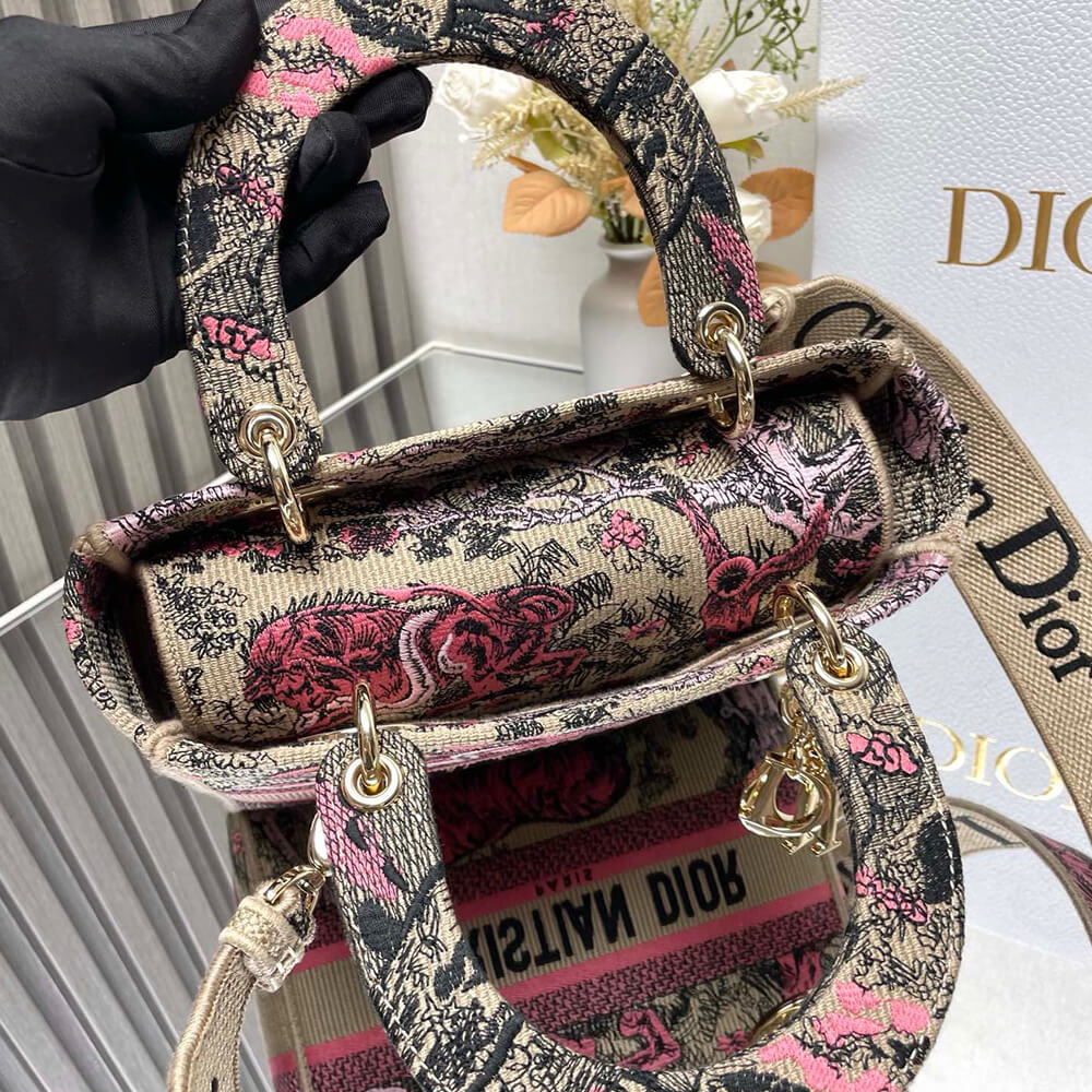 Medium Dioriviera Lady D-Lite Bag