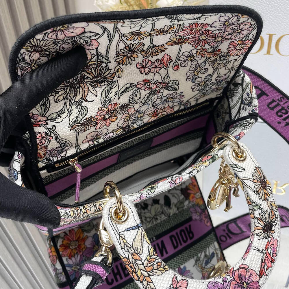 Medium Dioriviera Lady D-Lite Bag