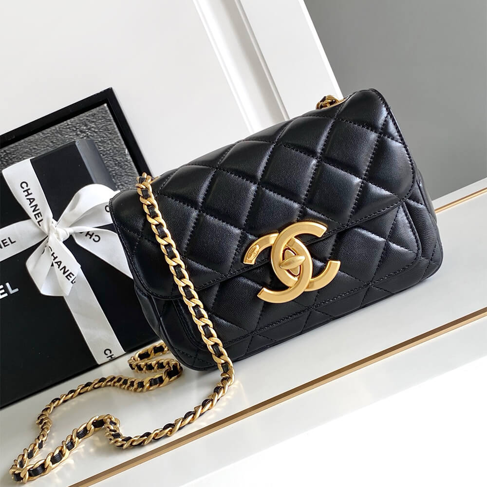 CHANEL Mini Flap Bag(high-end grade)