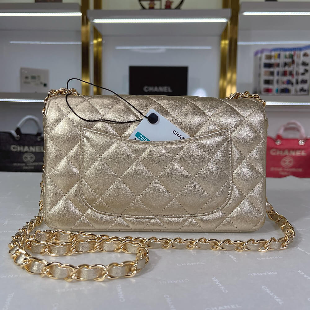 CHANEL MINI FLAP BAG(HIGH-END GRADE)