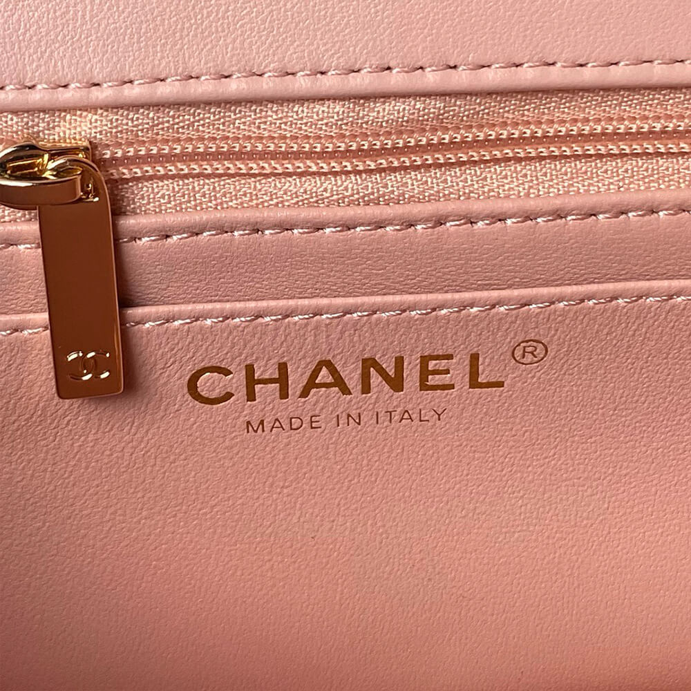 CHANEL Mini Flap Bag with Top Handle