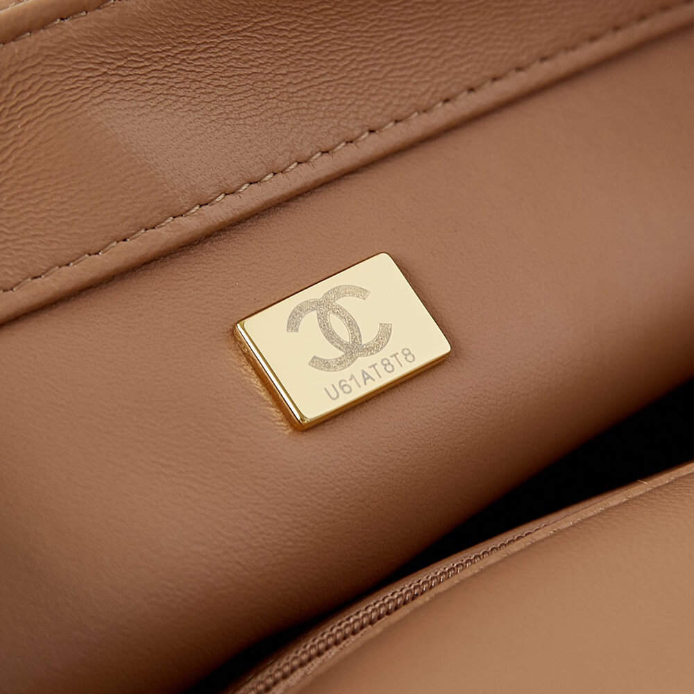 CHANEL Flap Bag with Top Handle