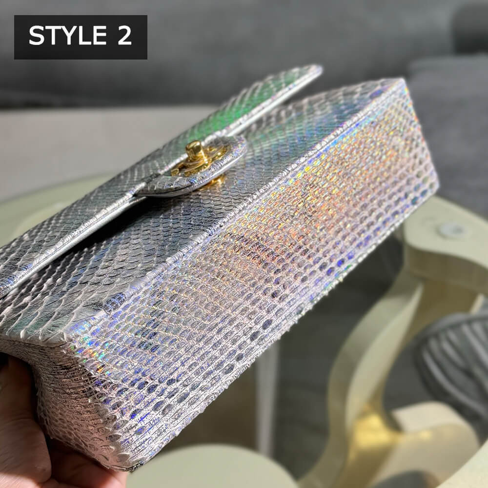 CHANEL Classic Flap Medium in Python(High-end Grade)
