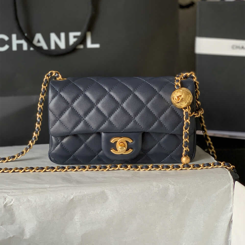 Chanel Pearl Crush Mini Rectangular Flap