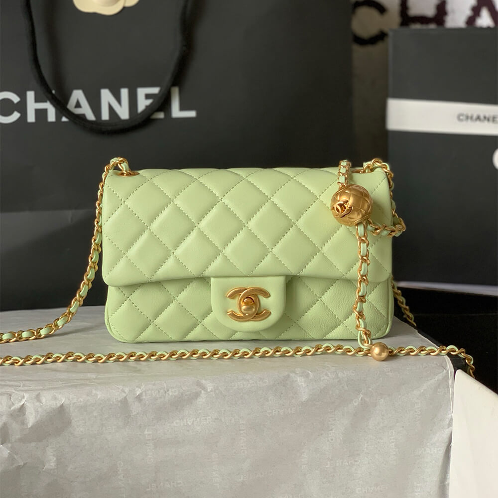 Chanel Pearl Crush Mini Rectangular Flap
