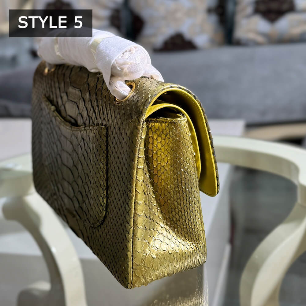 CHANEL Classic Flap Medium in Python(High-end Grade)