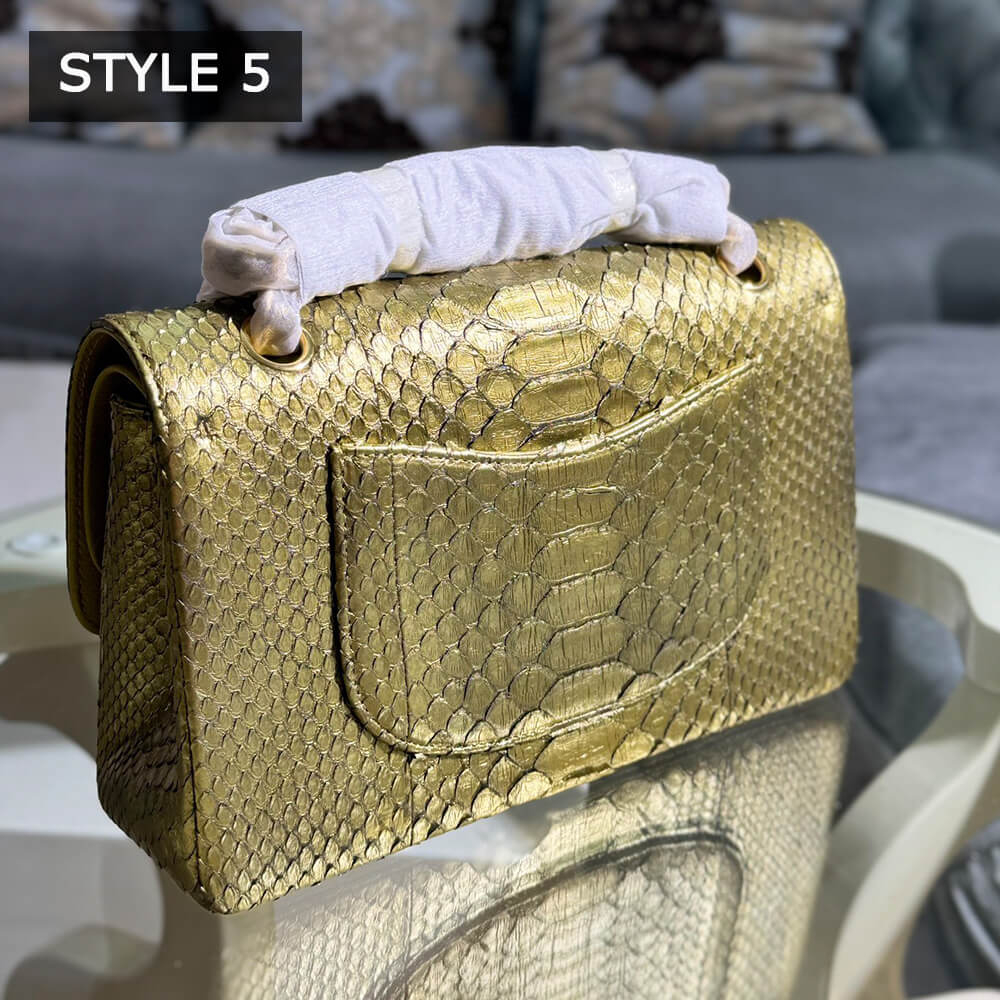 CHANEL Classic Flap Medium in Python(High-end Grade)