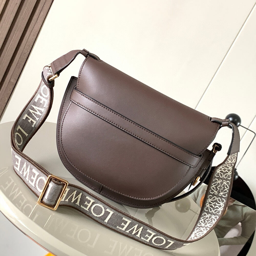 Loewe Small Gate bag in soft calfskin and jacquard