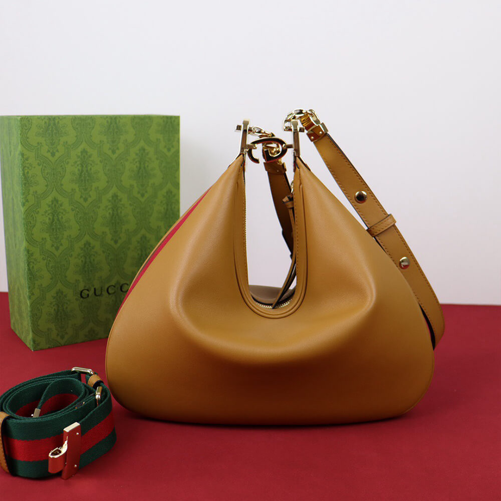 G*u*i attache large shoulder bag