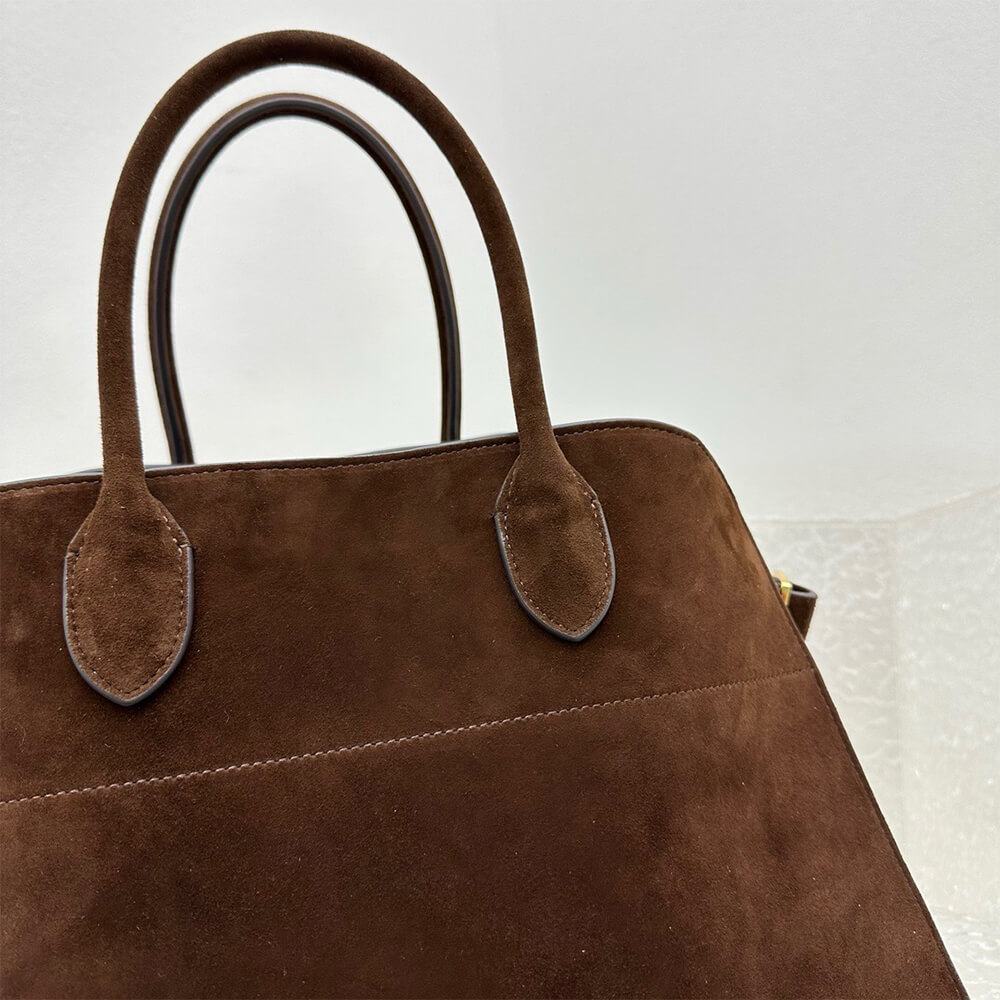 THE ROW Soft Margaux 15 sued bag(High-end Grade)