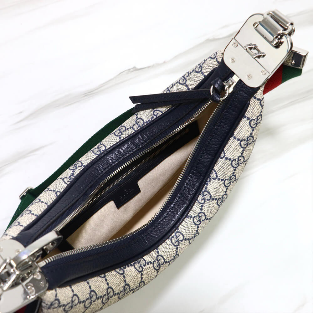 G*u*i attache large shoulder bag