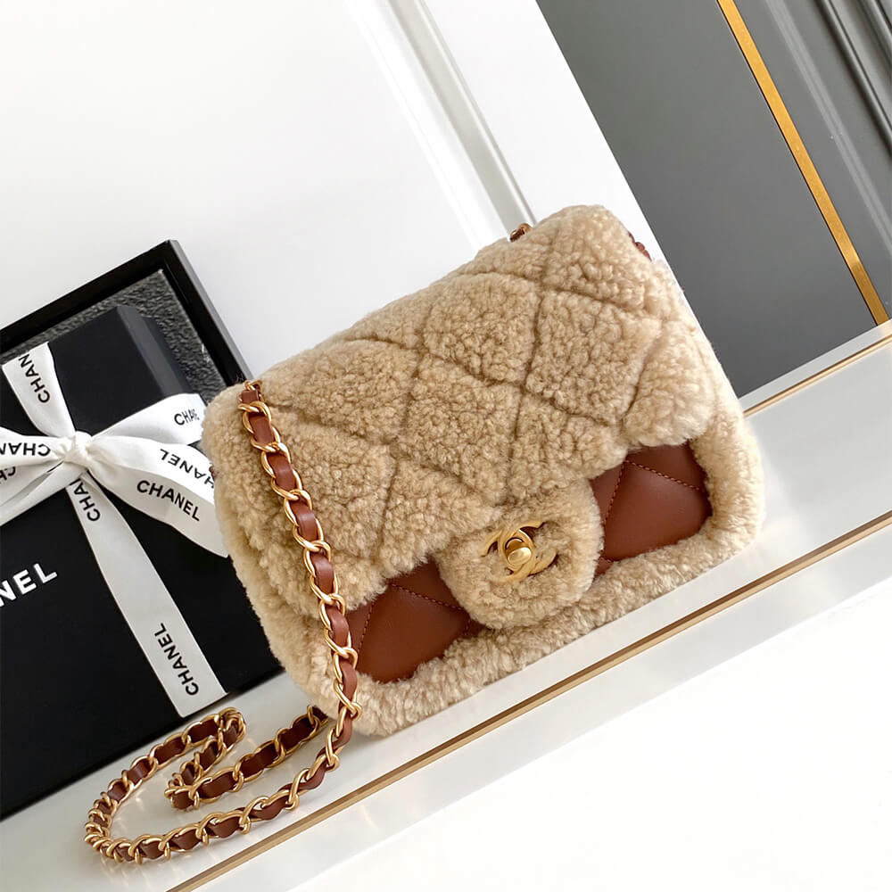 CHANEL Mini Flap Bag(high-end grade)