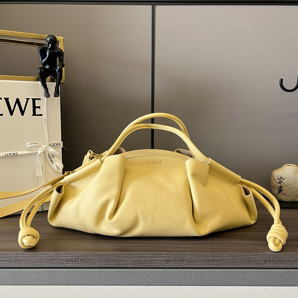 Loewe Small Paseo bag in shiny nappa calfskin(high-end grade)