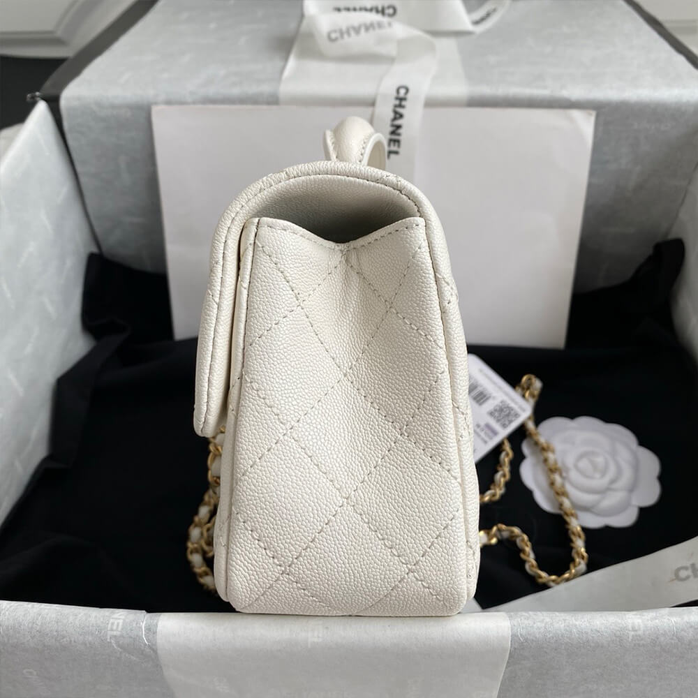 CHANEL Mini Classic Handbag With Top Handle