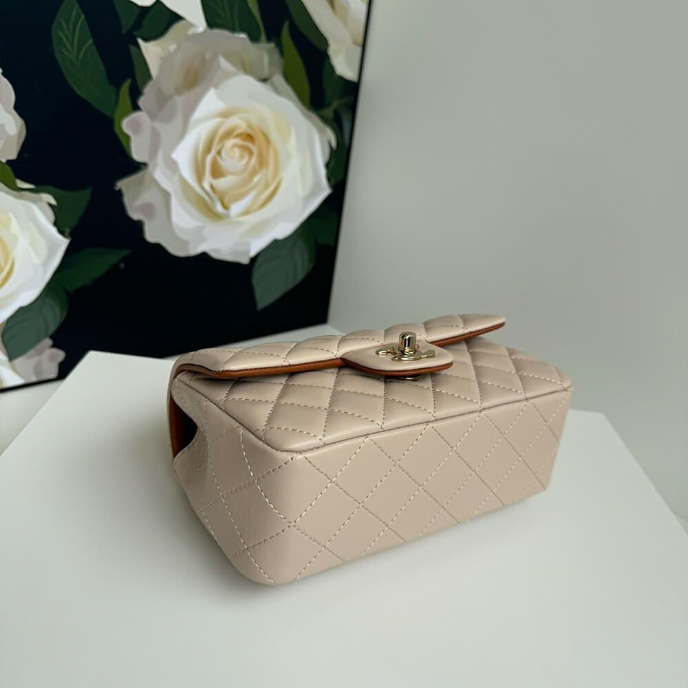 CHANEL Mini Classic Handbag With Top Handle