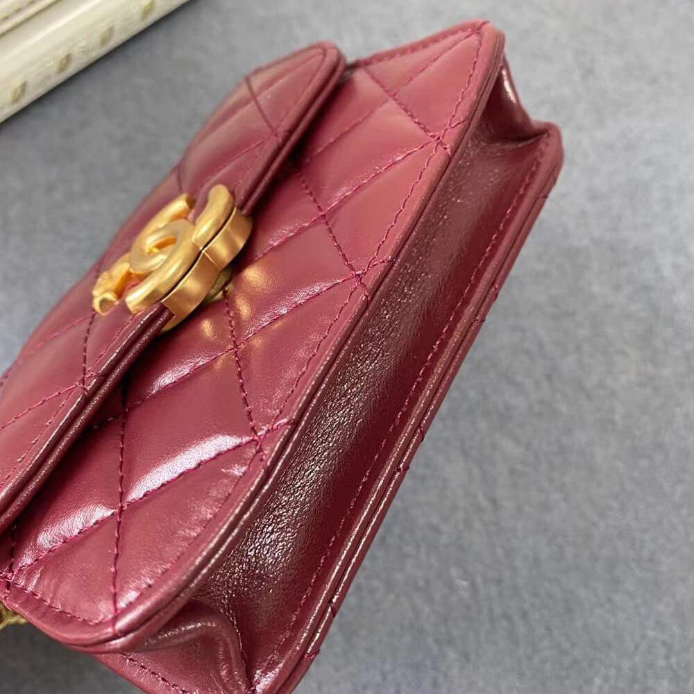 CHANEL Mini Clutch with Chain(high-end grade)