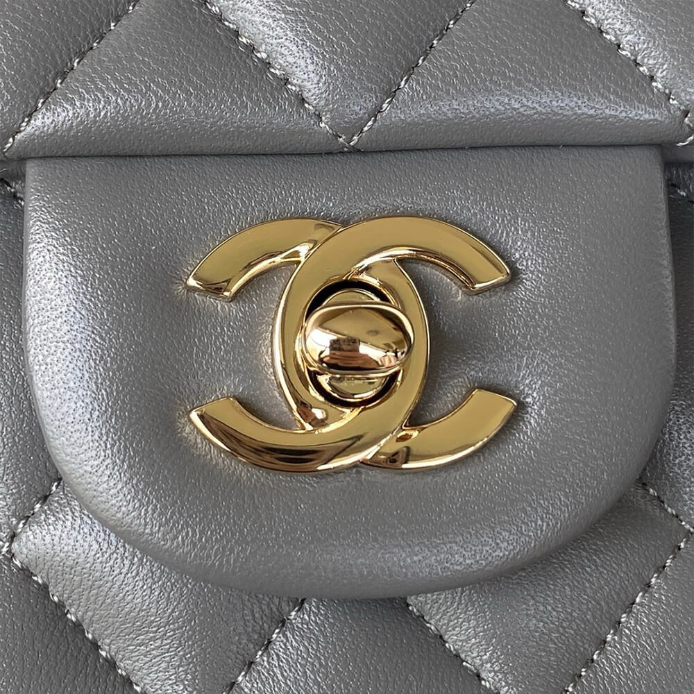 CHANEL Mini Classic Handbag With Top Handle