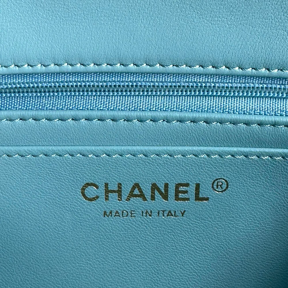 CHANEL Mini Classic Handbag With Top Handle