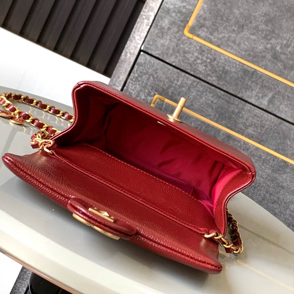 CHANEL Mini Flap Bag(high-end grade)