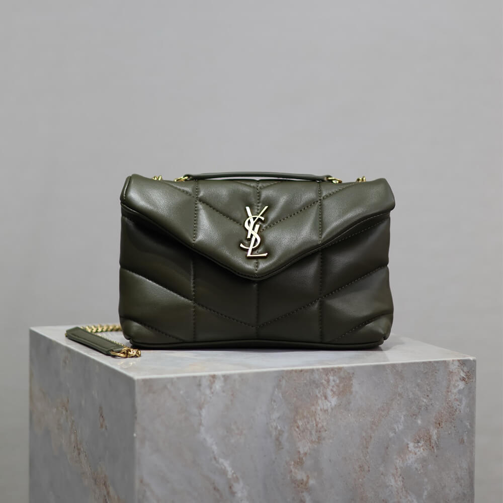 YSL Toy Puffer in lambskin