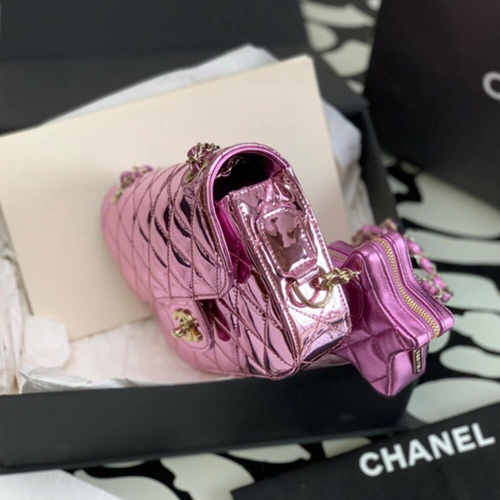 CHANEL MINI FLAP BAG(HIGH-END GRADE)