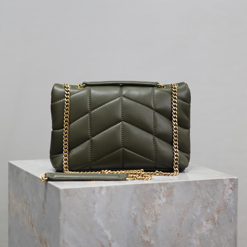YSL Toy Puffer in lambskin